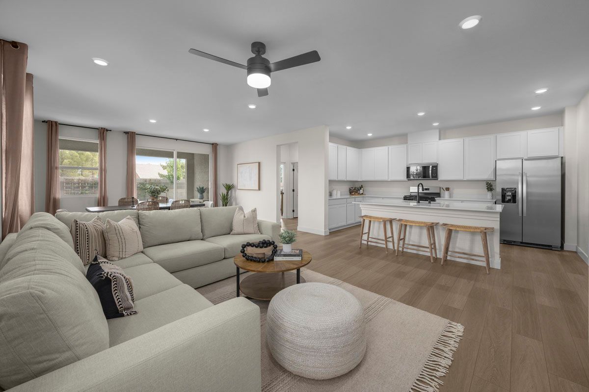 Plan 1901 Modeled - Great room