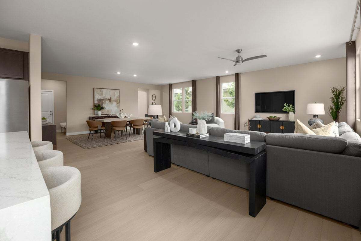 Plan 3066 Modeled - Great room