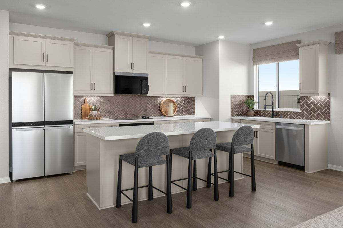 Plan 2763 Modeled - Kitchen