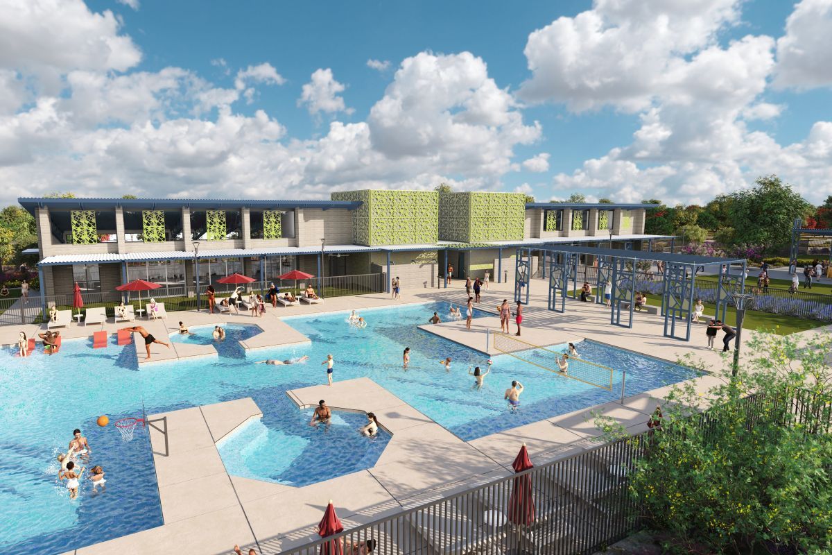 Future planned swimming pool