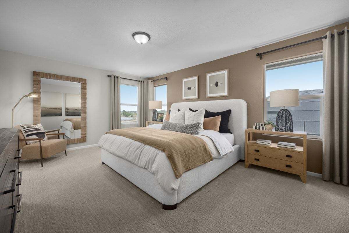 Plan 2390 Modeled - Primary bedroom