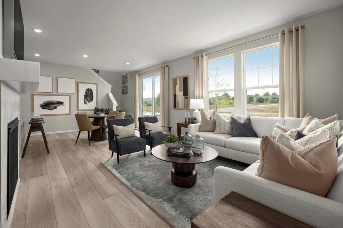 Plan 1672 Modeled - Great room