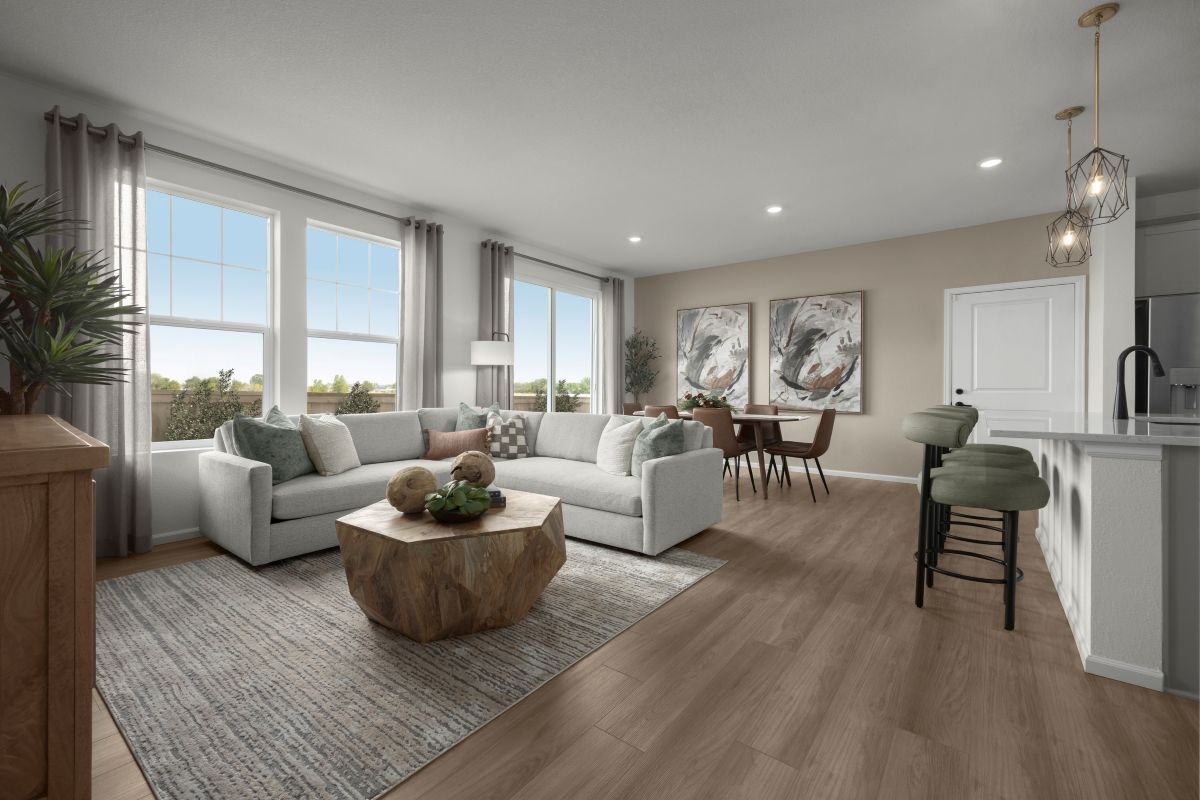 Plan 1964 Modeled - Great room
