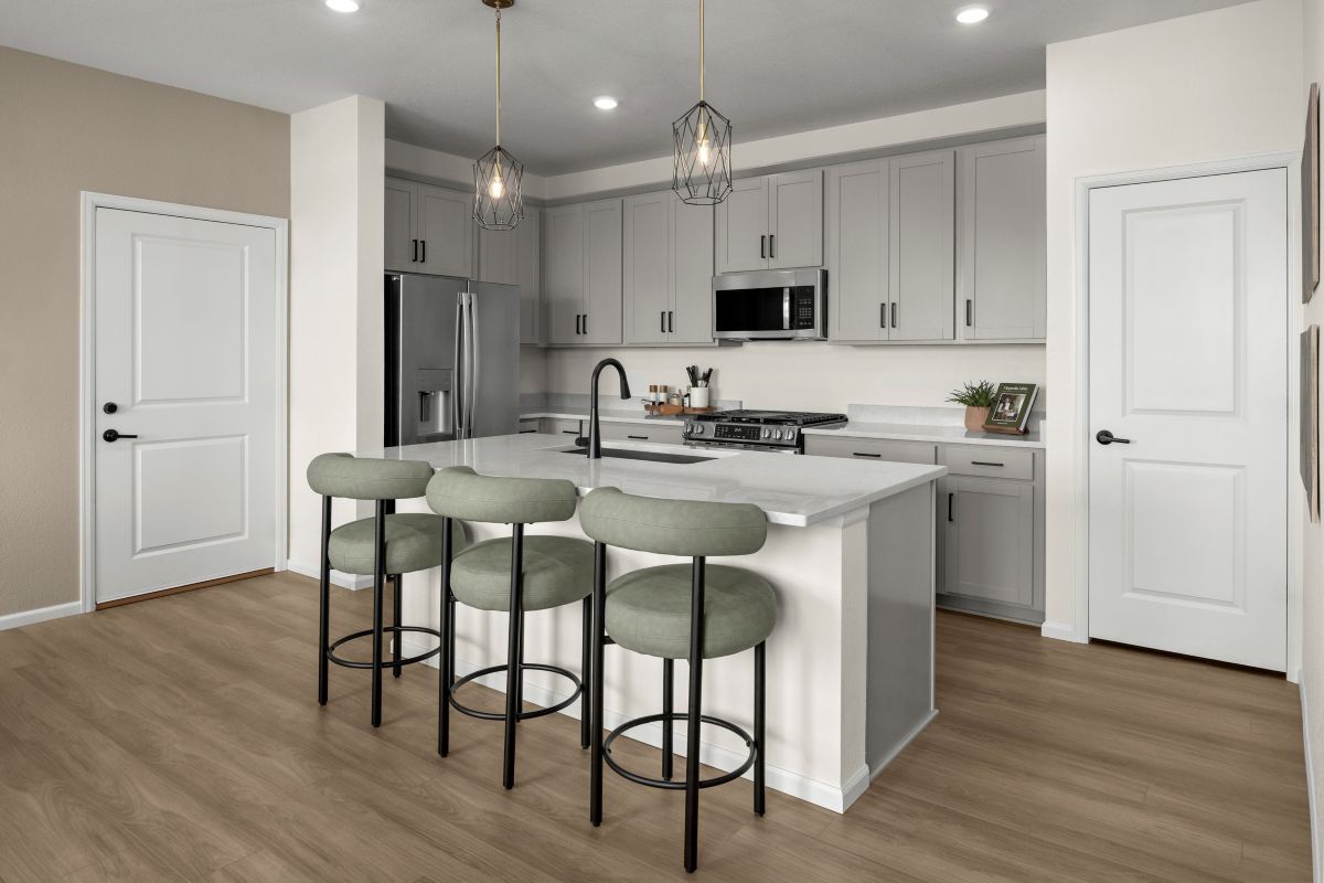 Plan 1964 Modeled - Kitchen