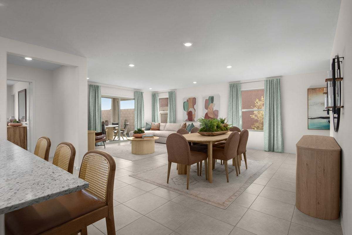 Plan 1465 Modeled - Great room