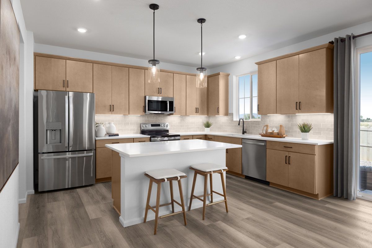Plan 2651 Modeled - Kitchen