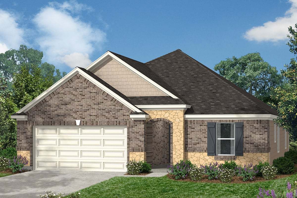 Plan 1675 - Imperial Forest: Alvin, Texas - KB Home
