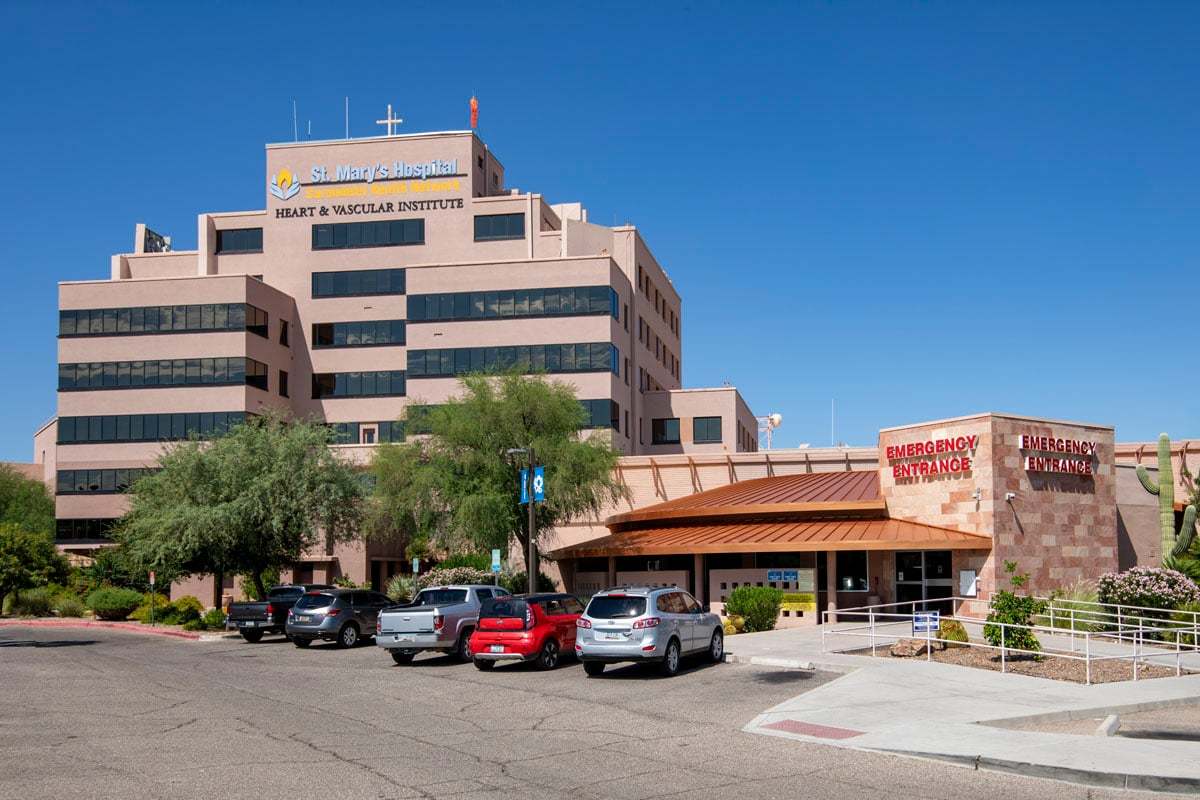 Adjacent to St. Mary's Hospital