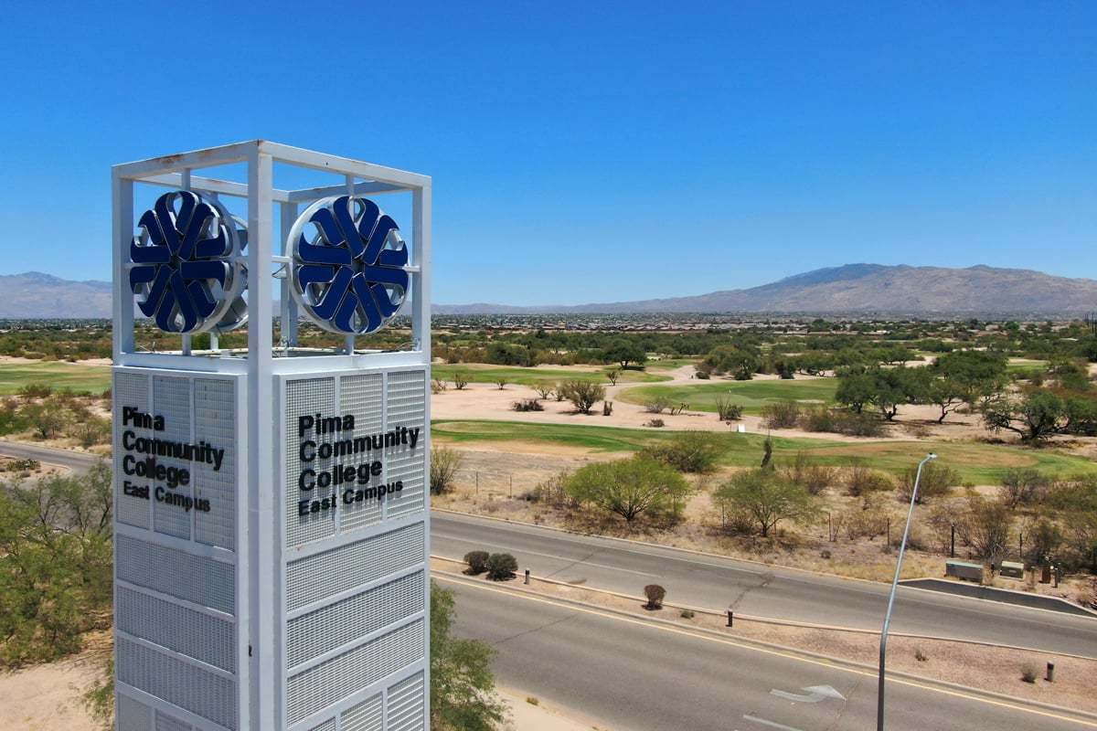 Just 4 minutes to Pima Community College East Campus