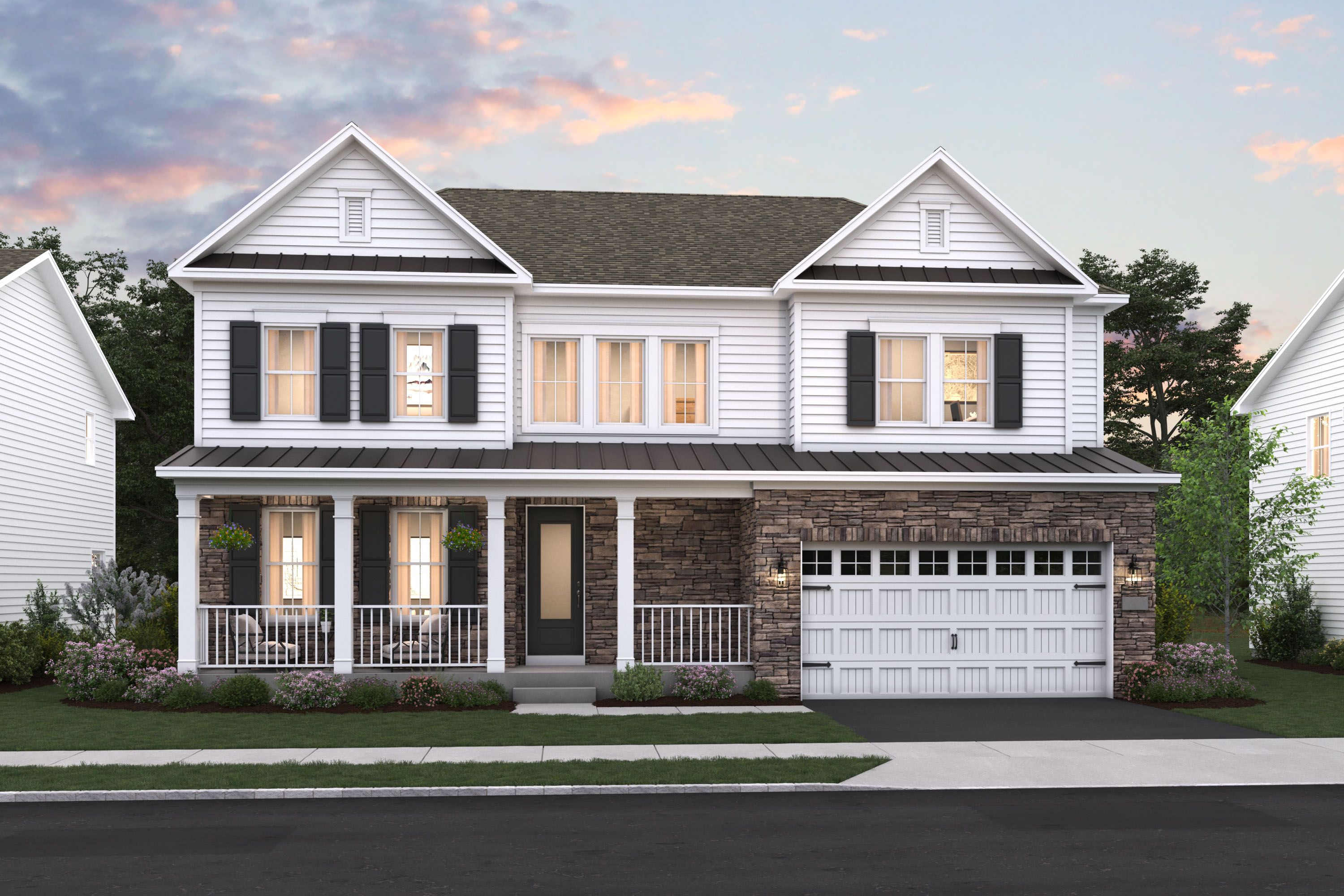 Canterbury - Country Woods at Neptune: Neptune, New Jersey - K. Hovnanian® Homes