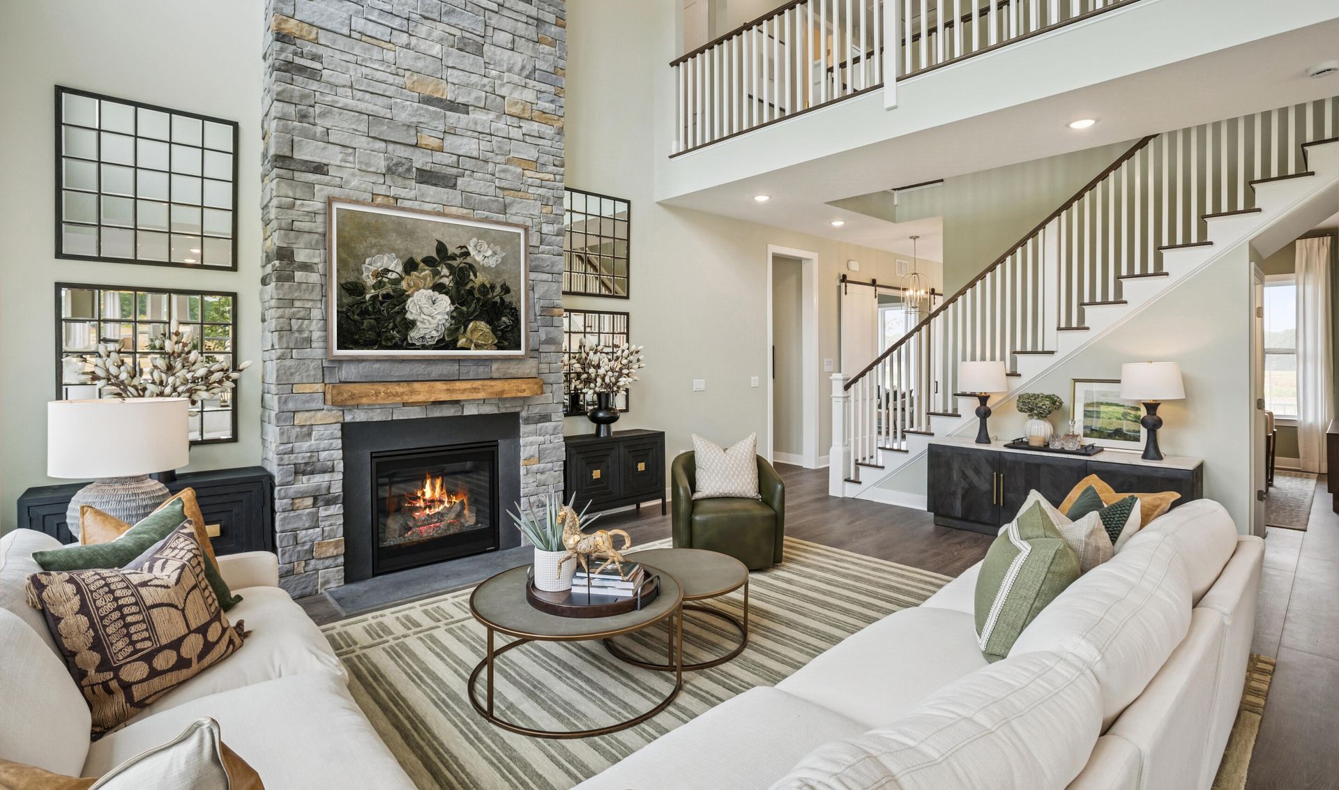 Two-story great room