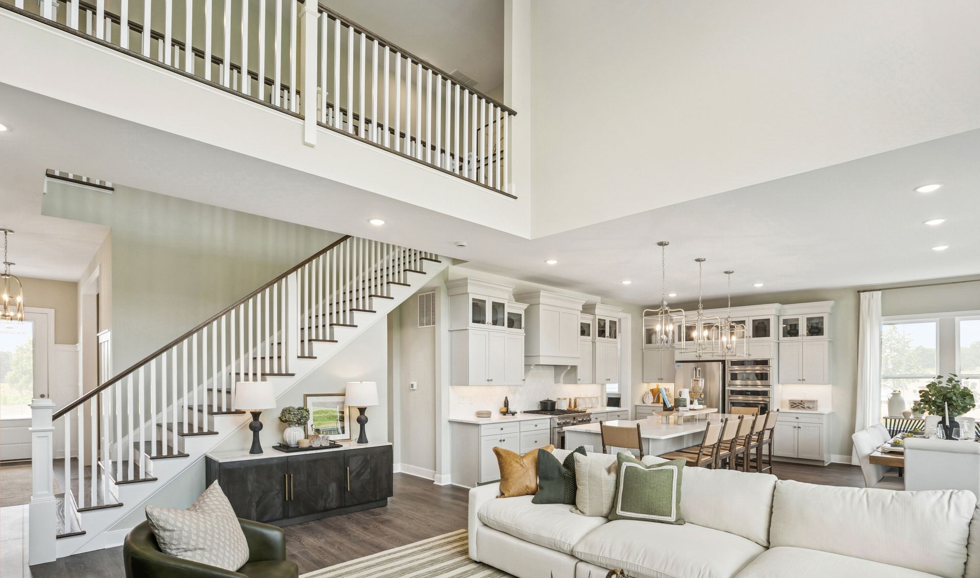 Two-story great room