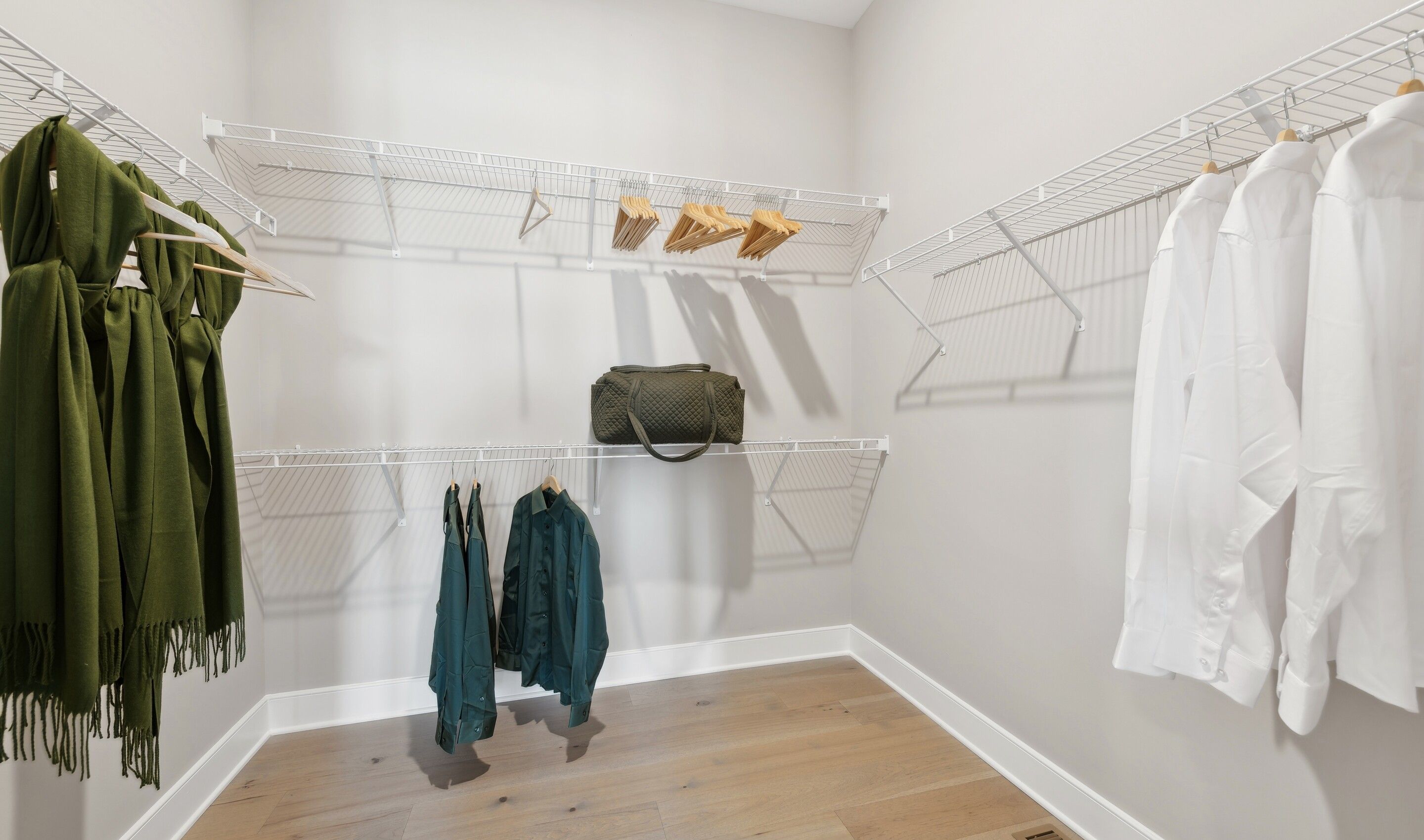 Primary suite walk-in closet