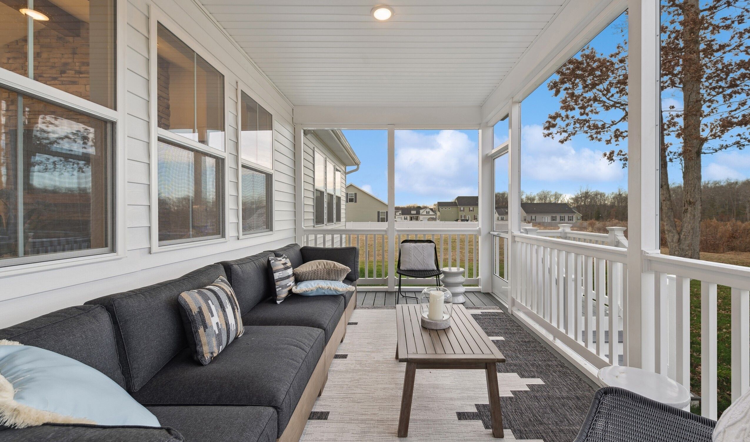 Screened Deck