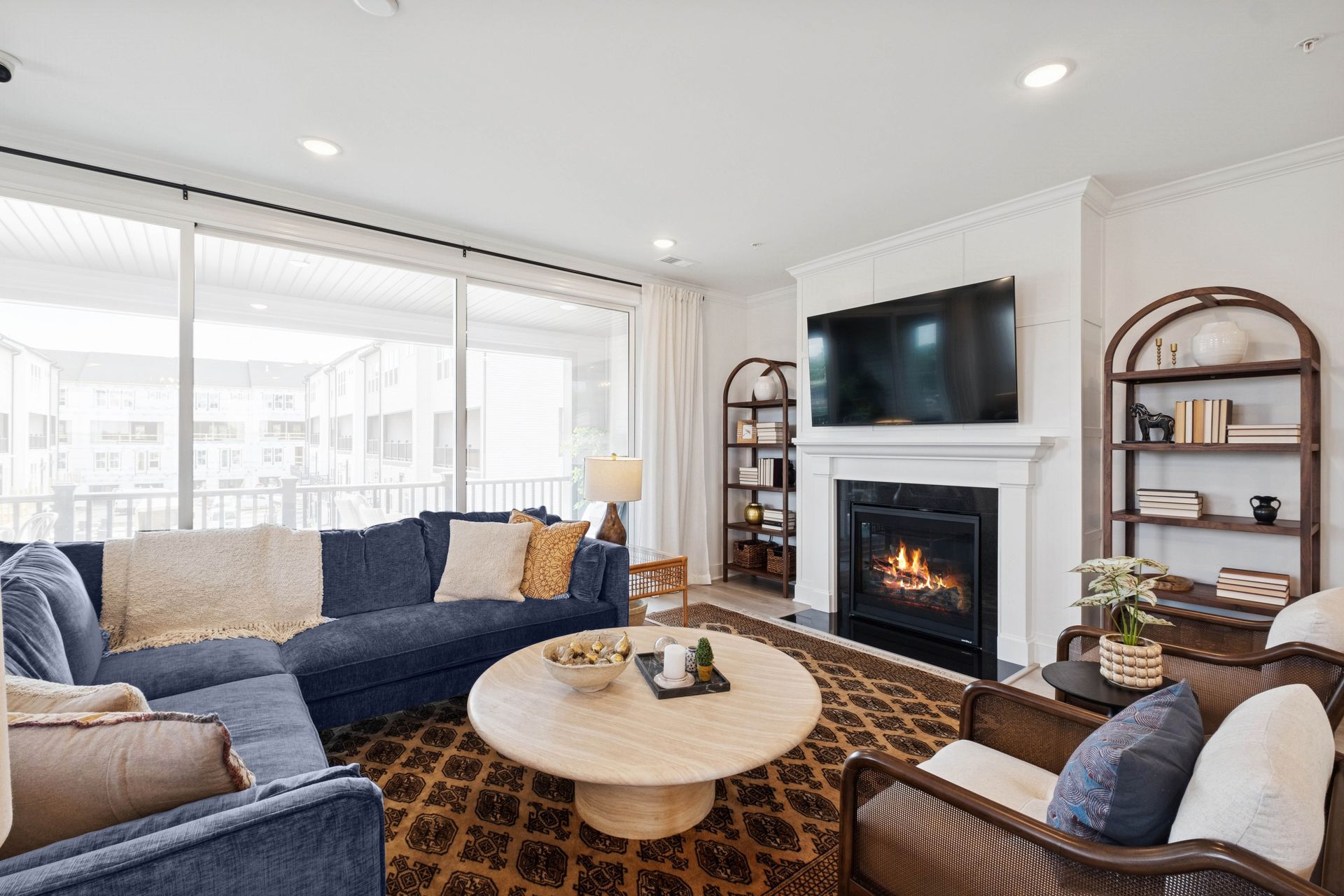 Optional fireplace in great room