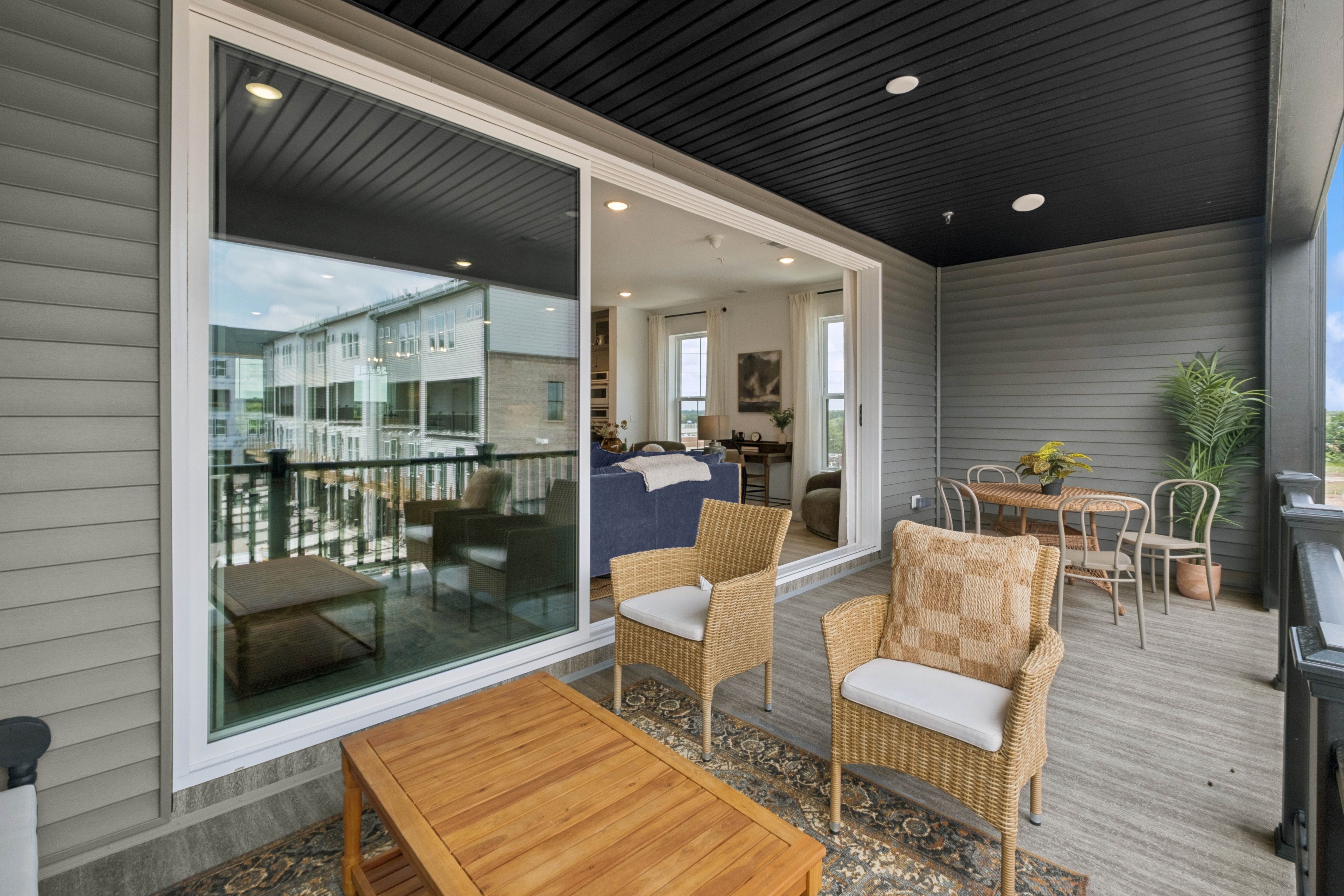 Covered Balcony