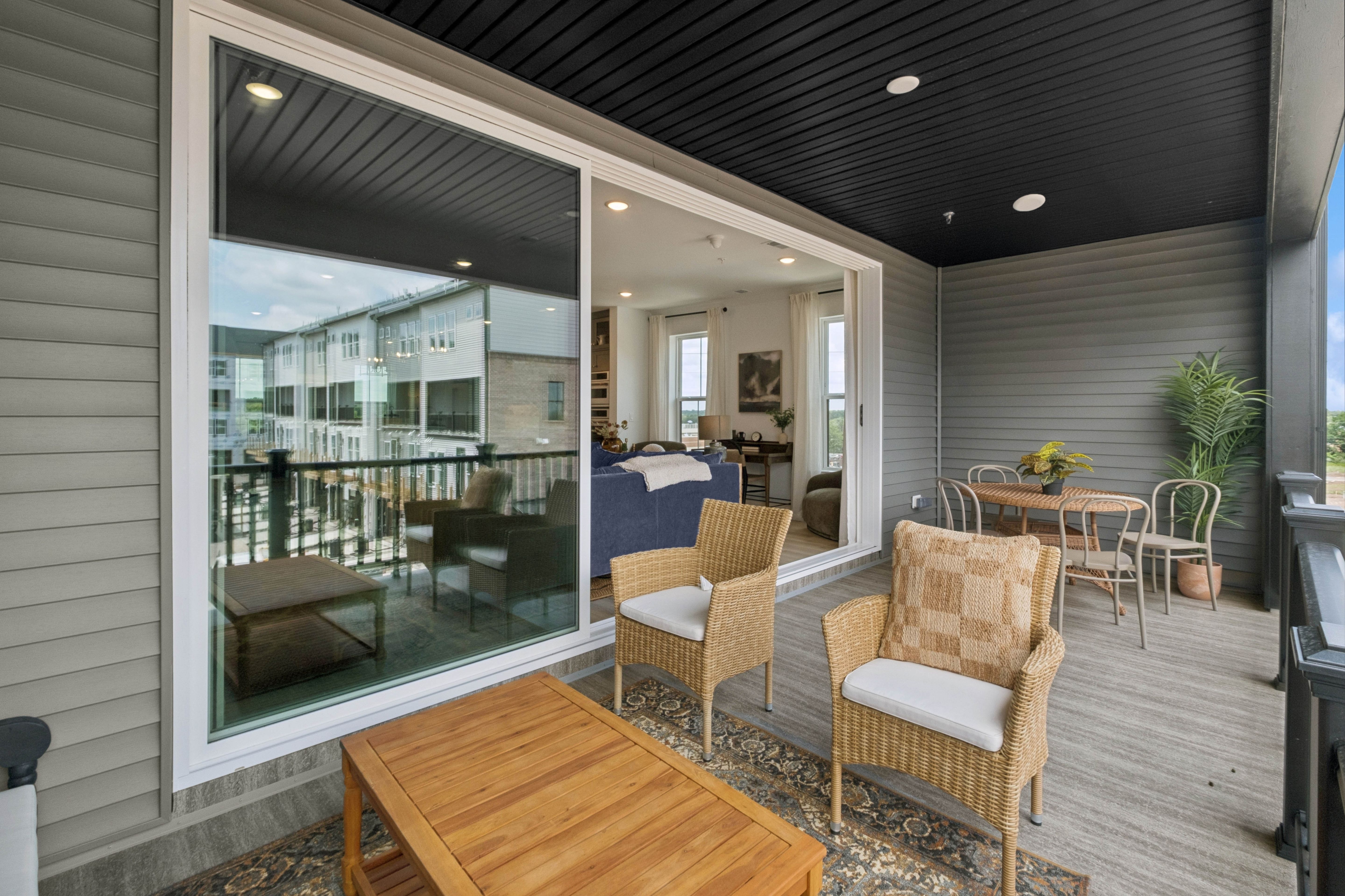 Covered Balcony