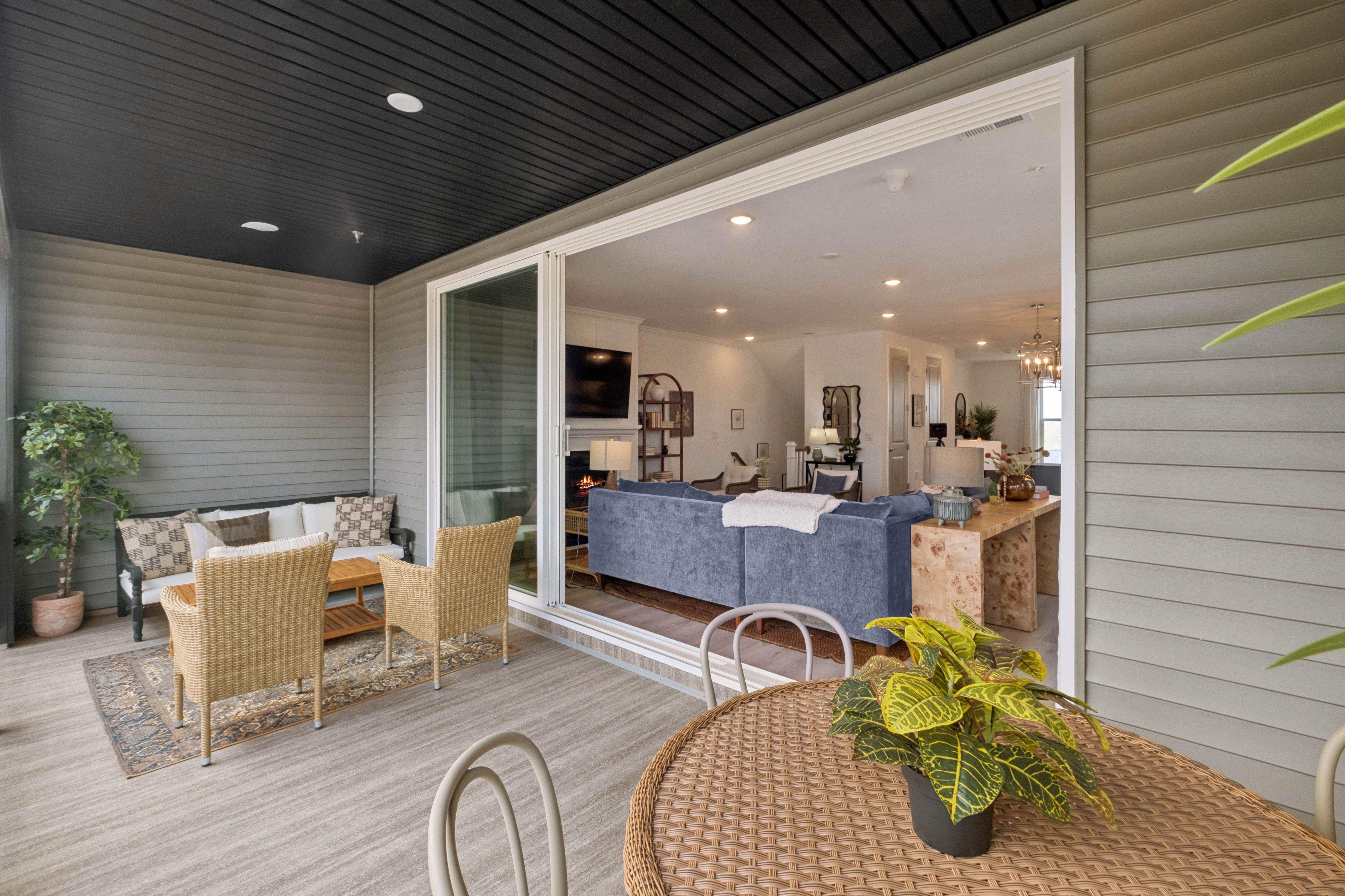 Covered Balcony