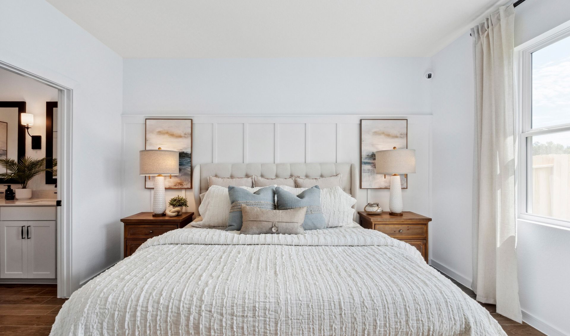 Primary suite with private bath