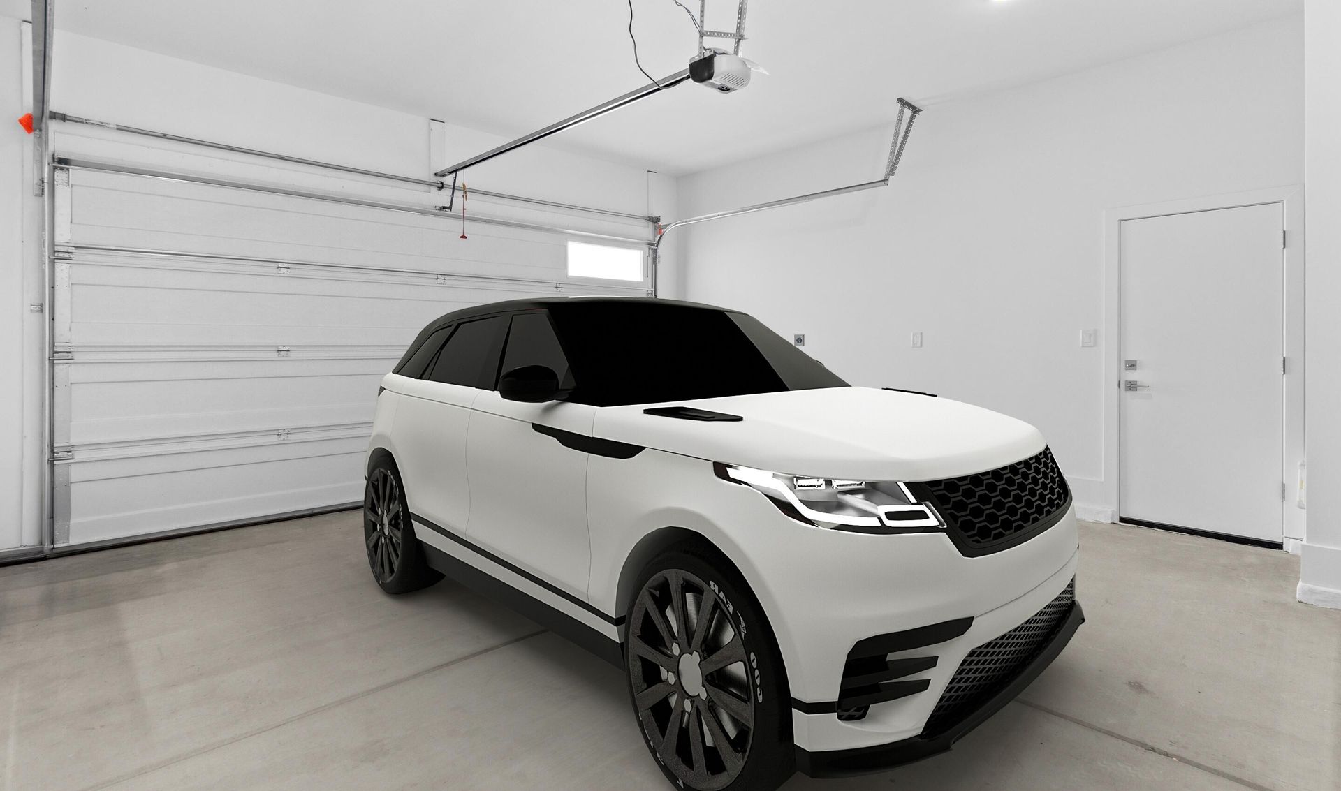 Spacious garage