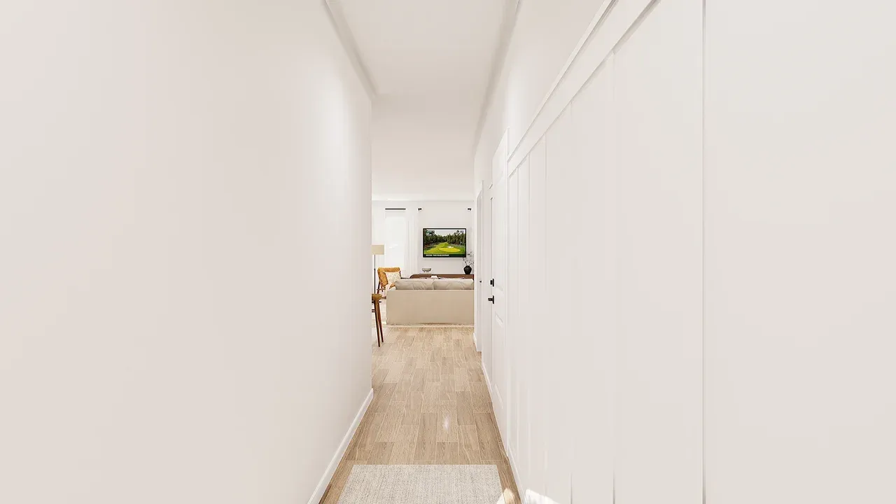 Foyer with Feature Wall