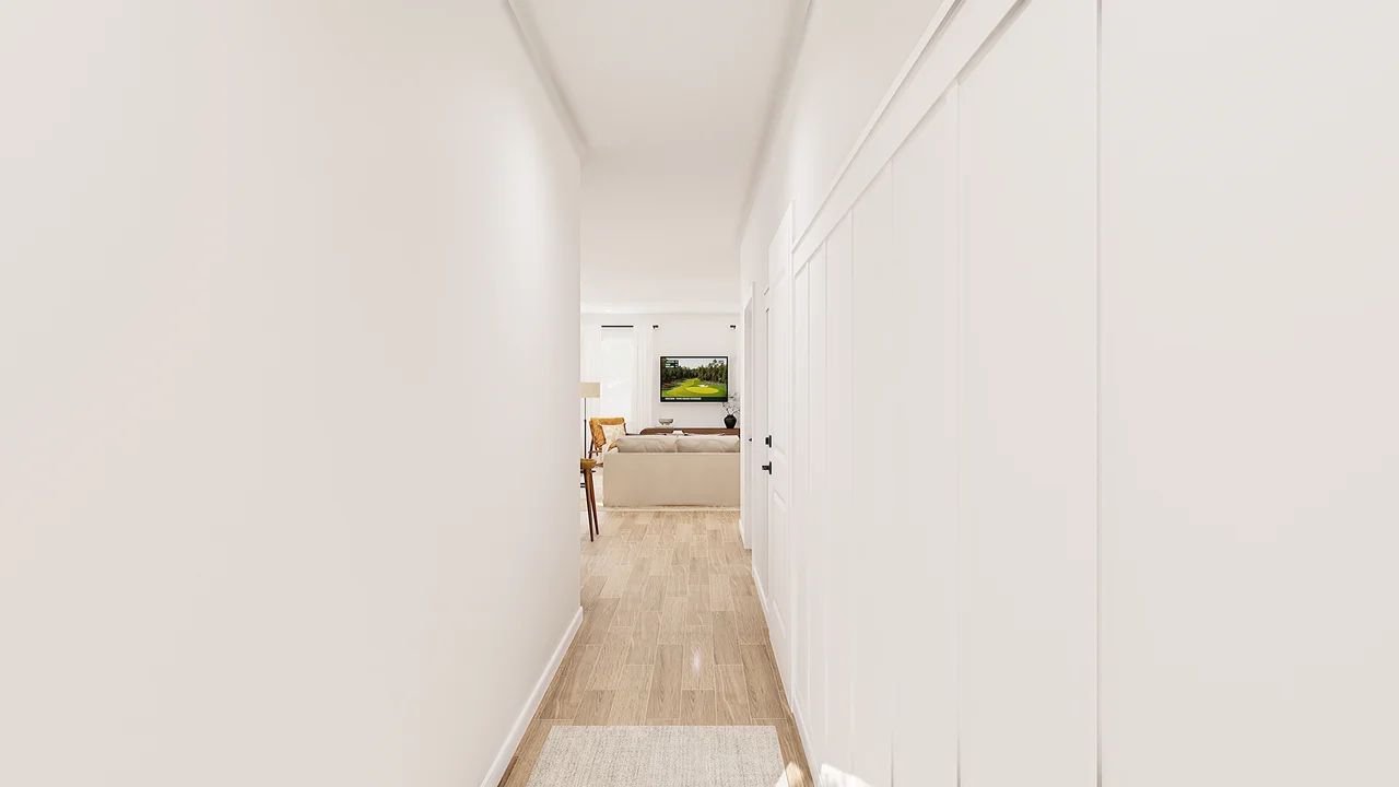Foyer with Feature Wall