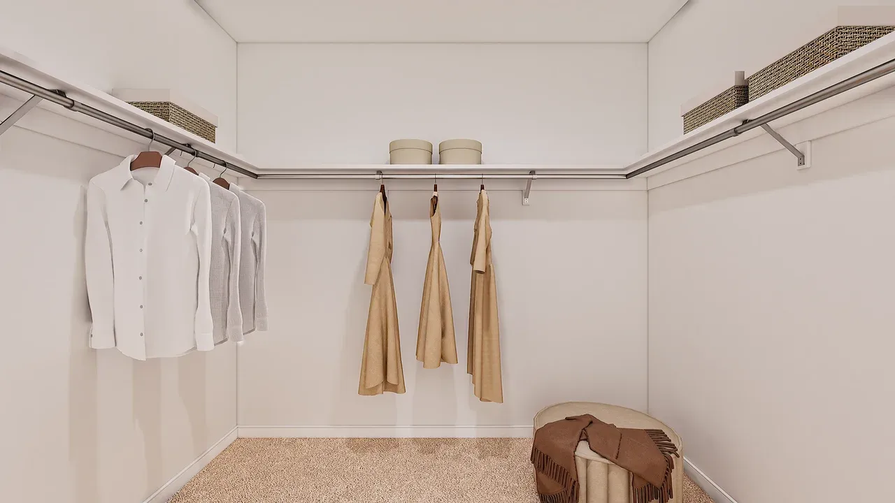 Primary Walk-In Closet