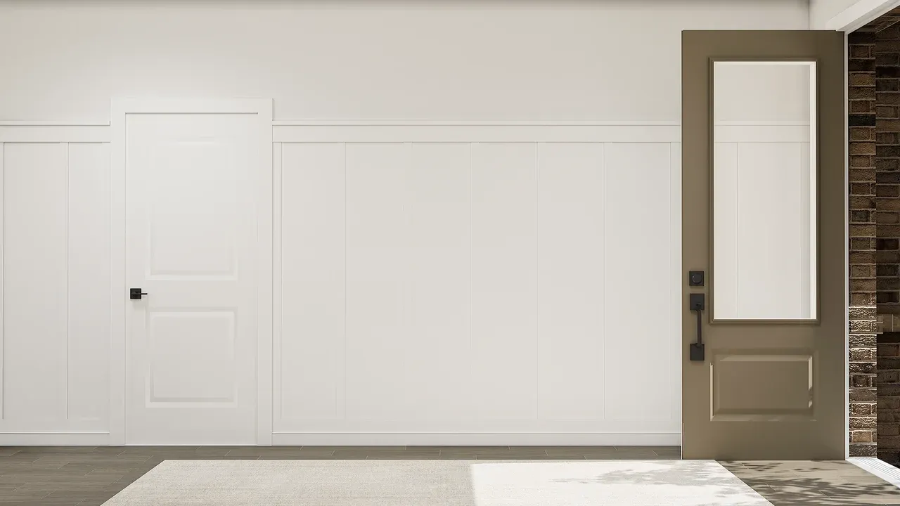 Foyer with Feature Wall