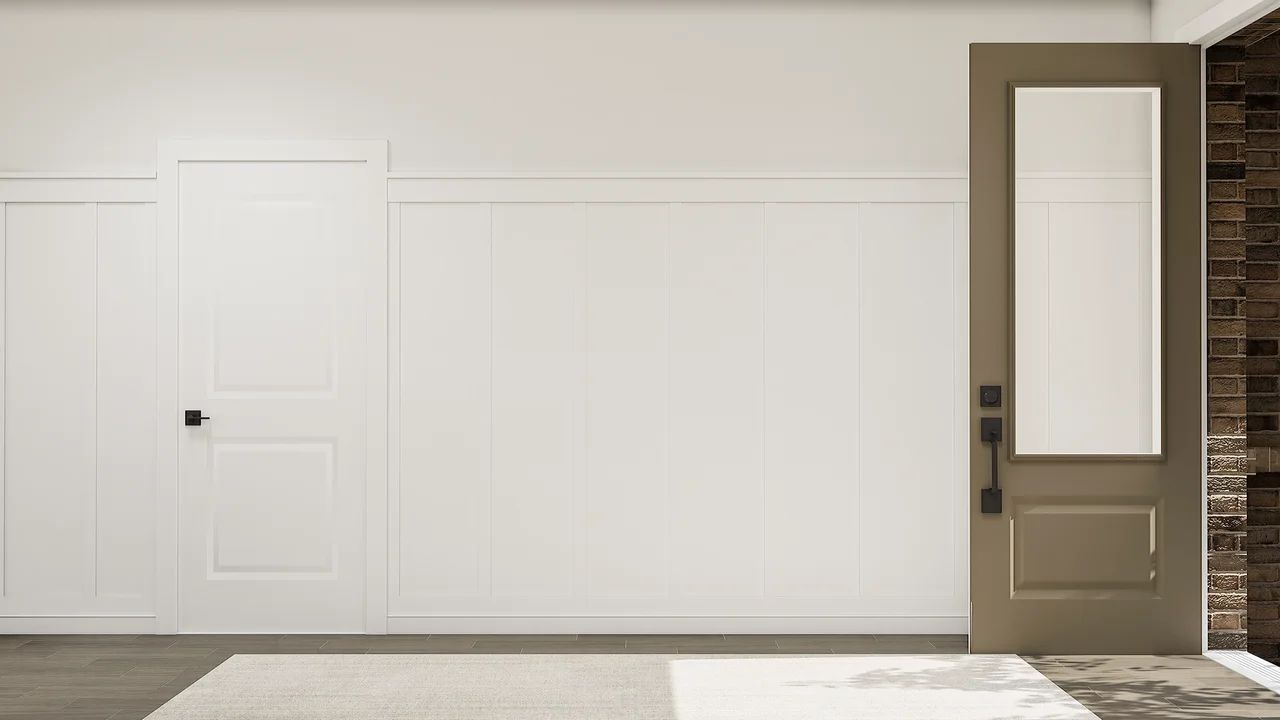 Foyer with Feature Wall