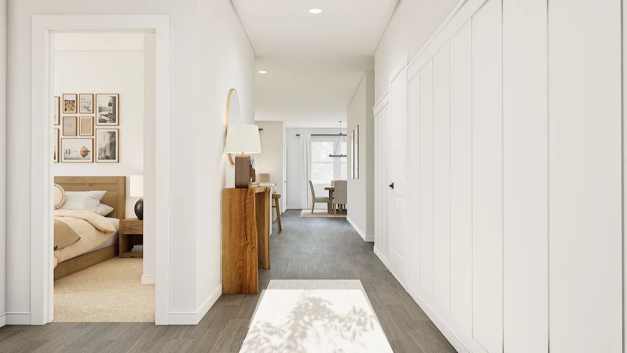 Foyer with Feature Wall