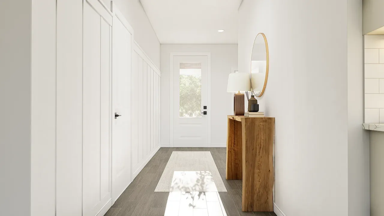 Foyer with Feature Wall