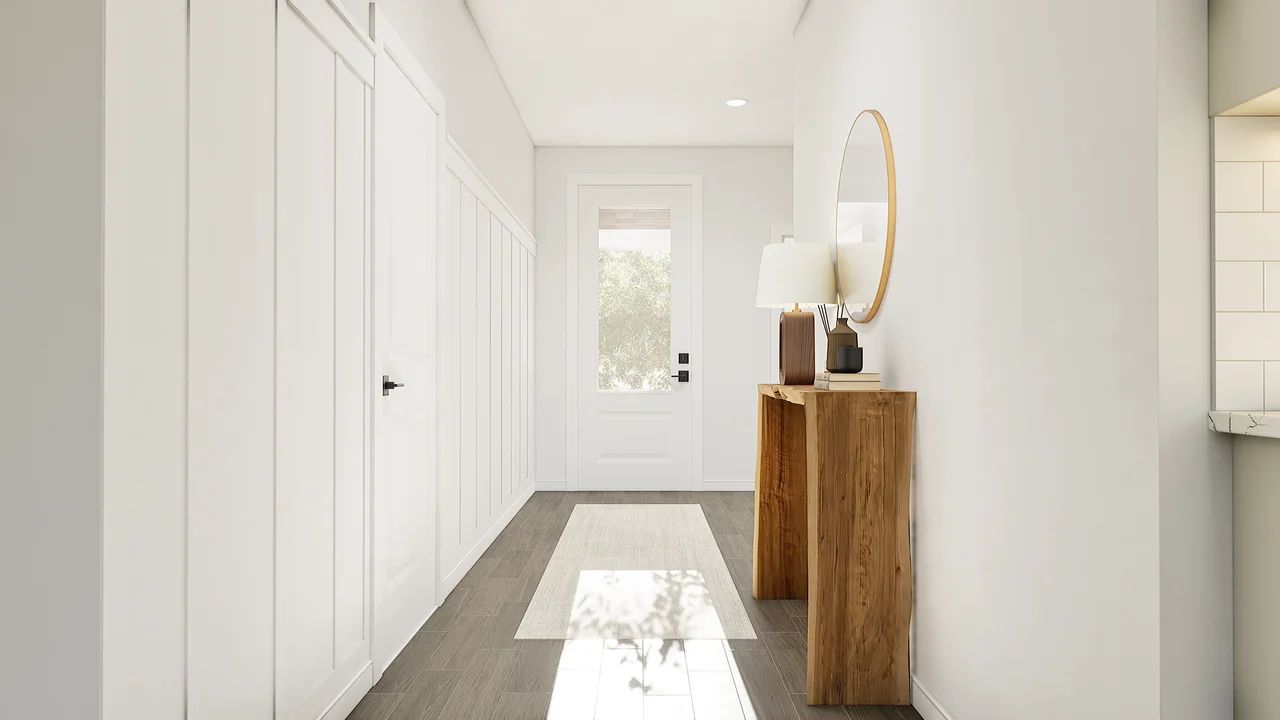 Foyer with Feature Wall