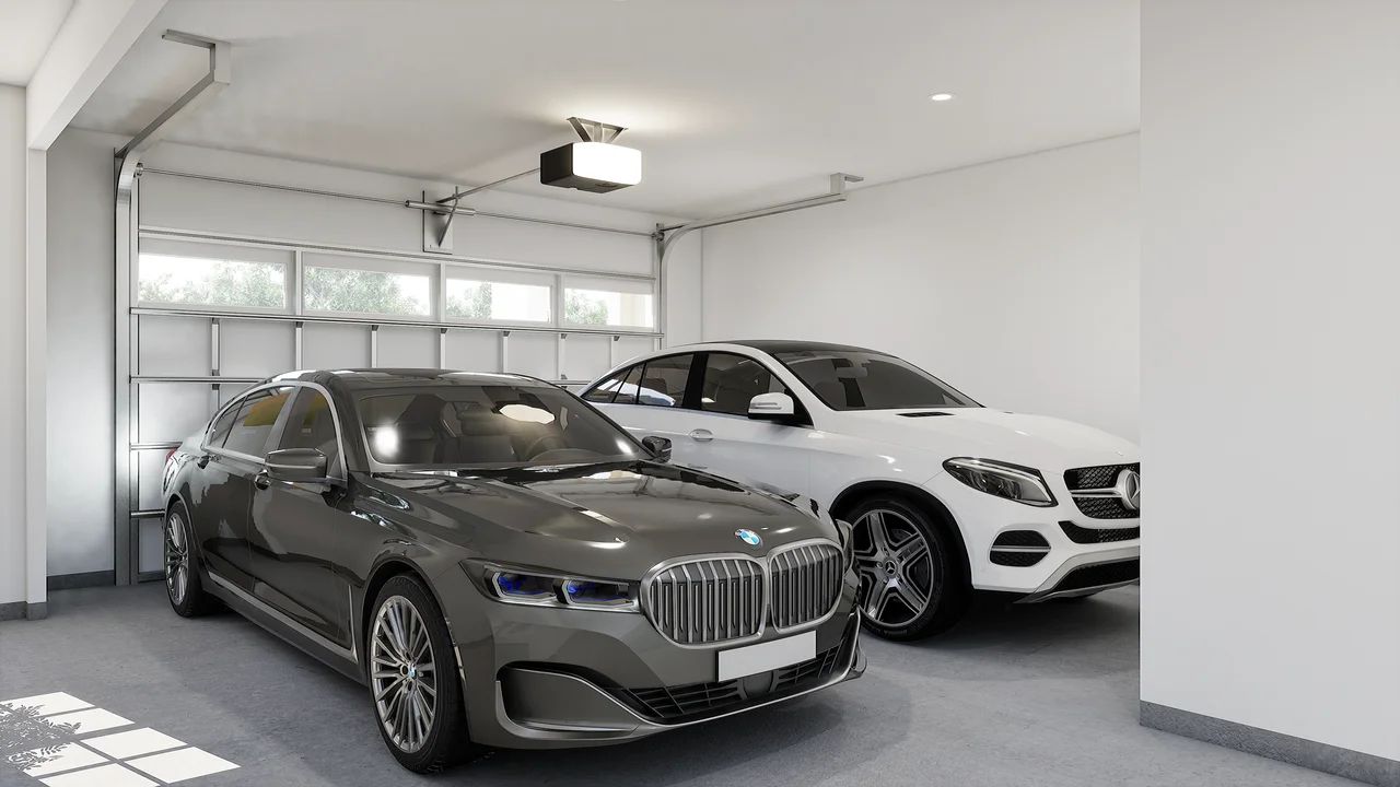 3-Car Tandem Garage