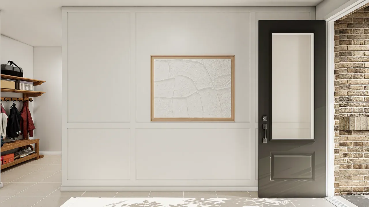 Foyer with Feature Wall