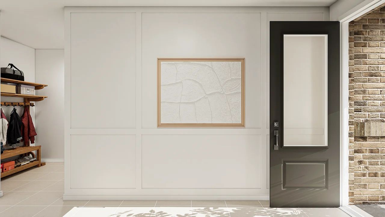 Foyer with Feature Wall