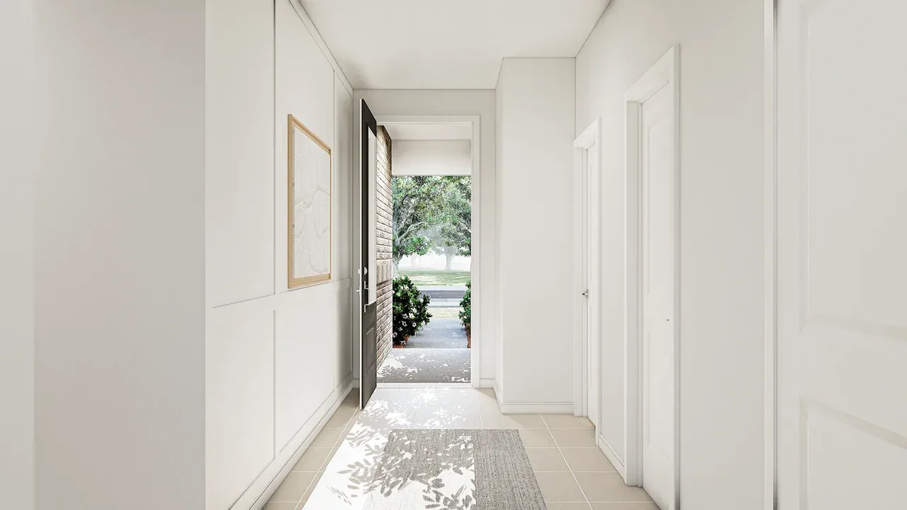 Foyer with Feature Wall