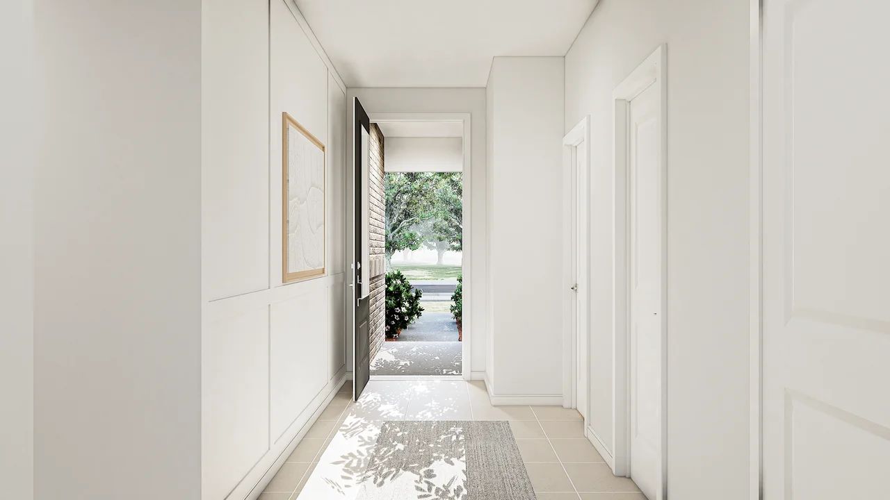 Foyer with Feature Wall