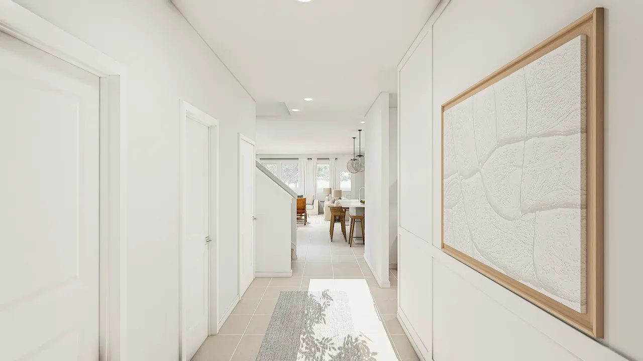 Foyer with Feature Wall