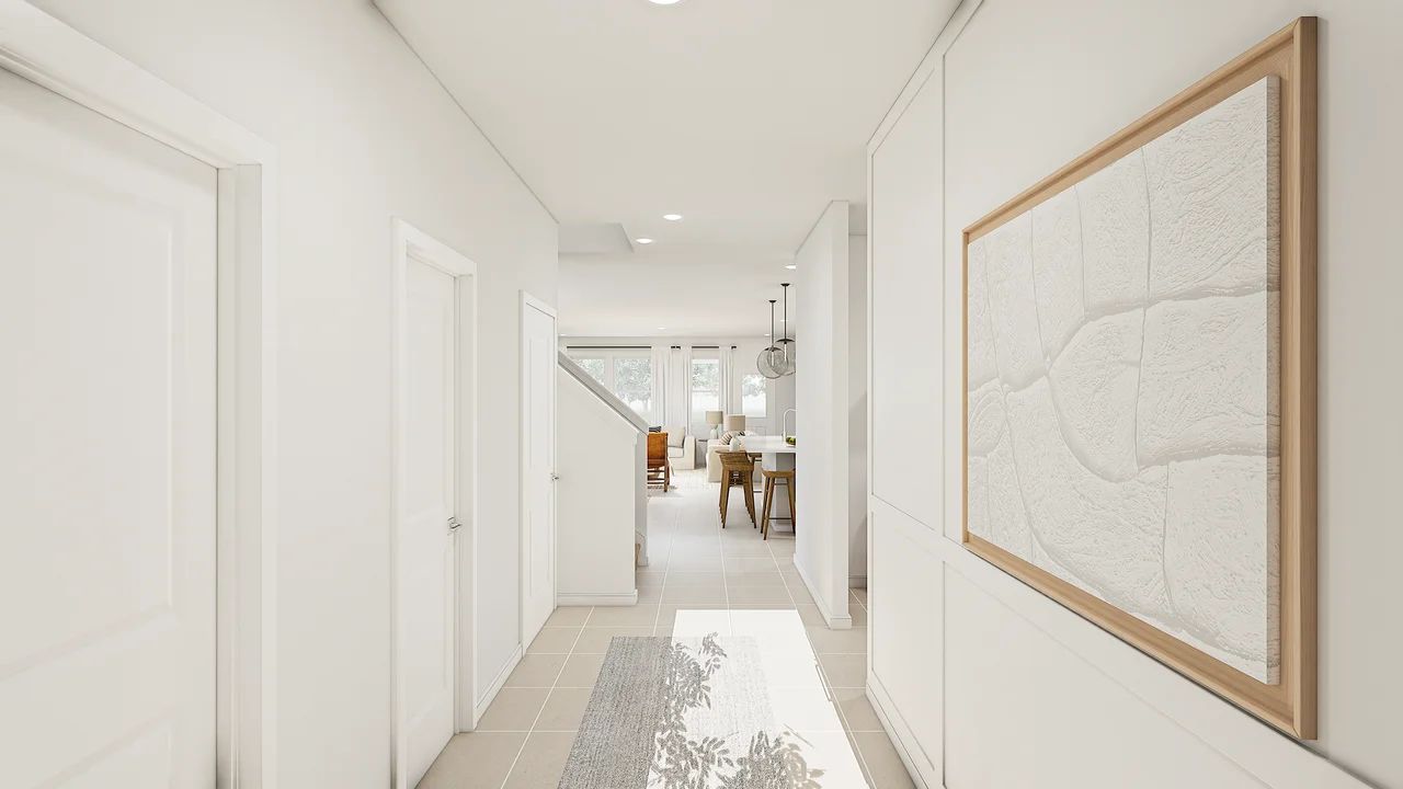 Foyer with Feature Wall