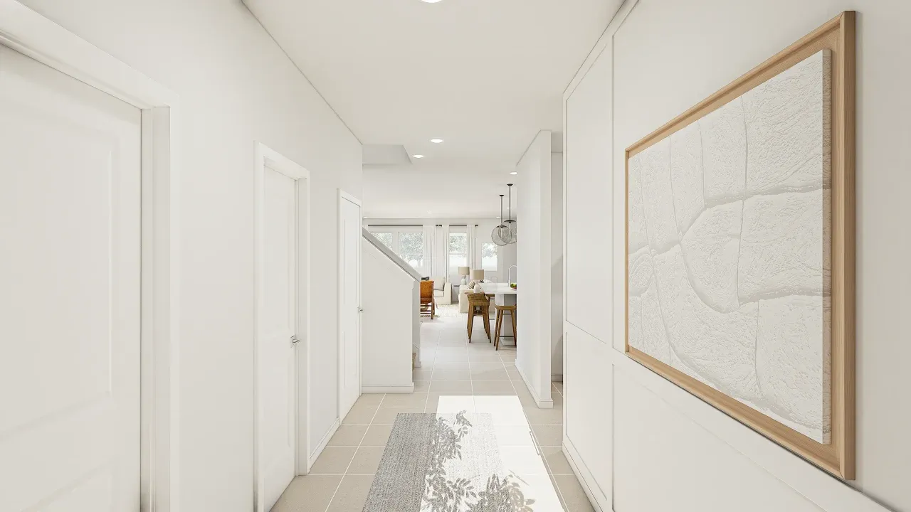 Foyer with Feature Wall