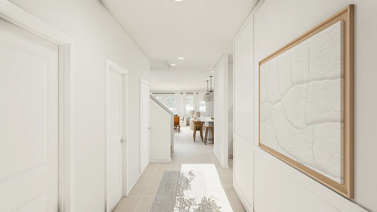 Foyer with Feature Wall