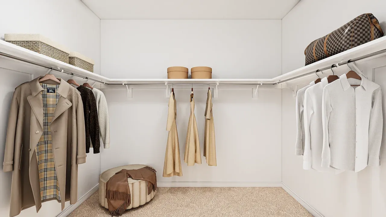 Primary Walk-In Closet