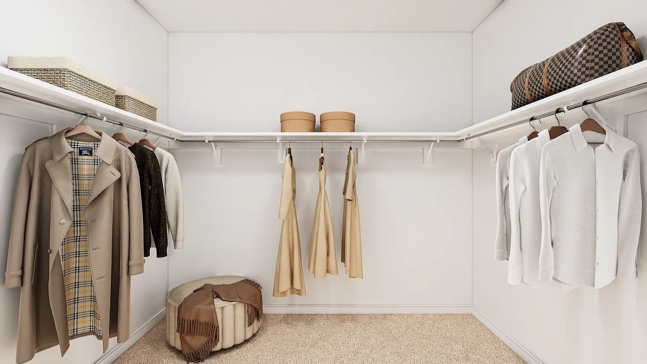 Primary Walk-In Closet