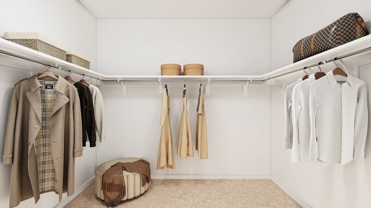Primary Walk-In Closet