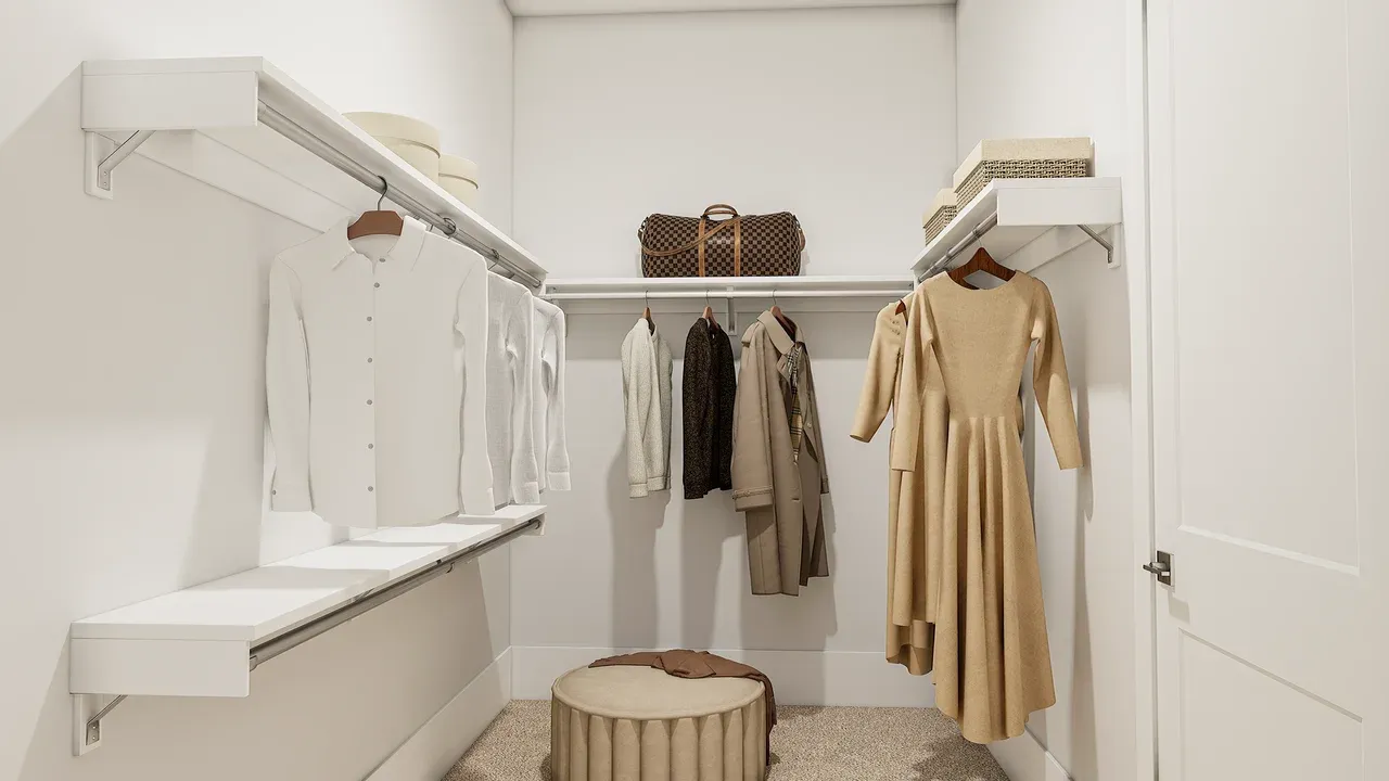 Primary Walk-In Closet
