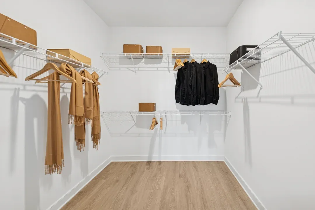 Primary Suite Walk-in Closet