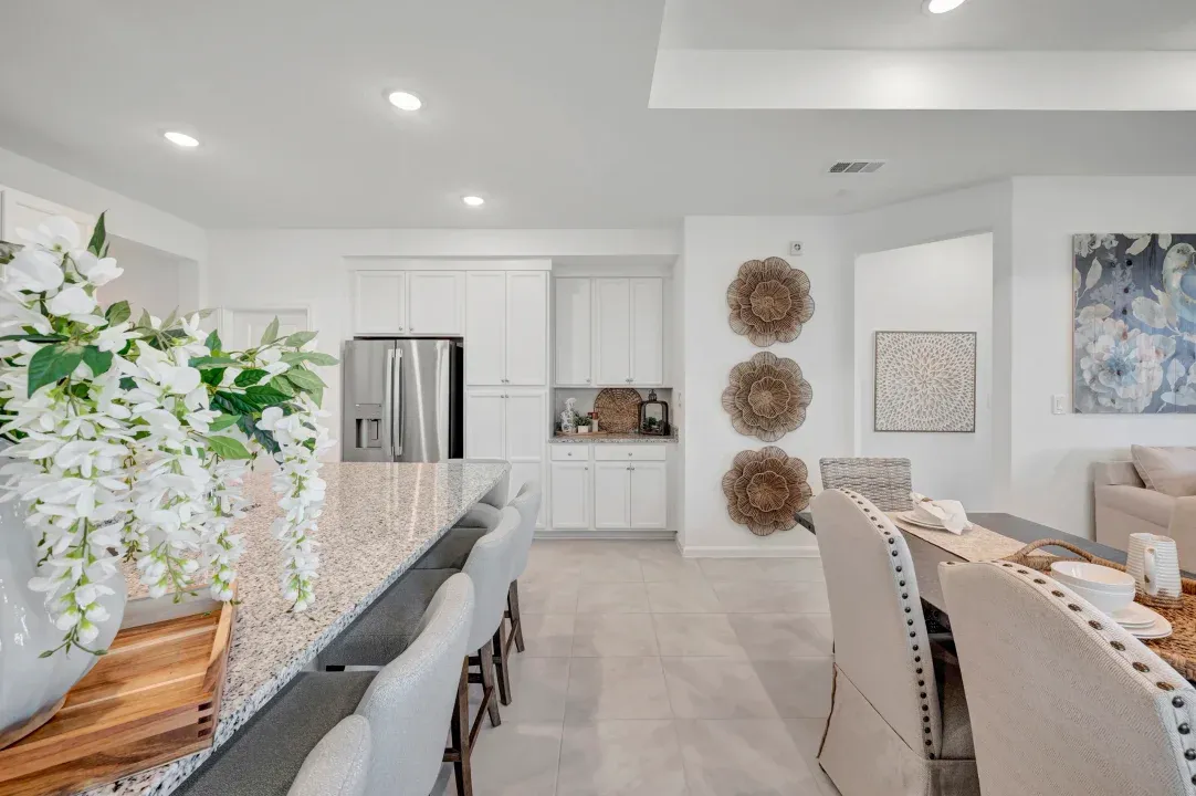 Kitchen and Dining Area