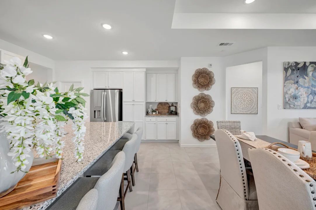 Kitchen and Dining Area