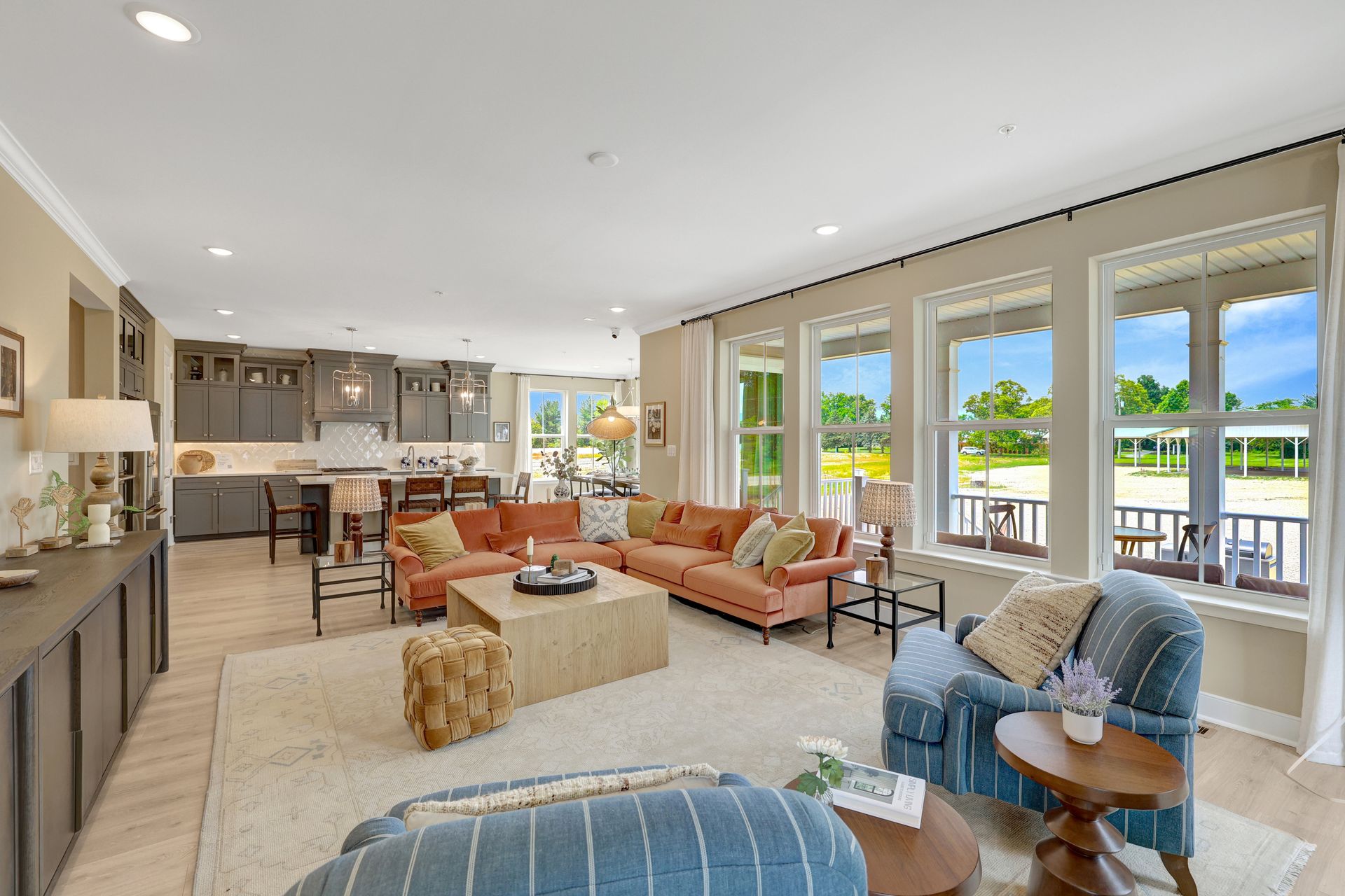 Open floorplan concept