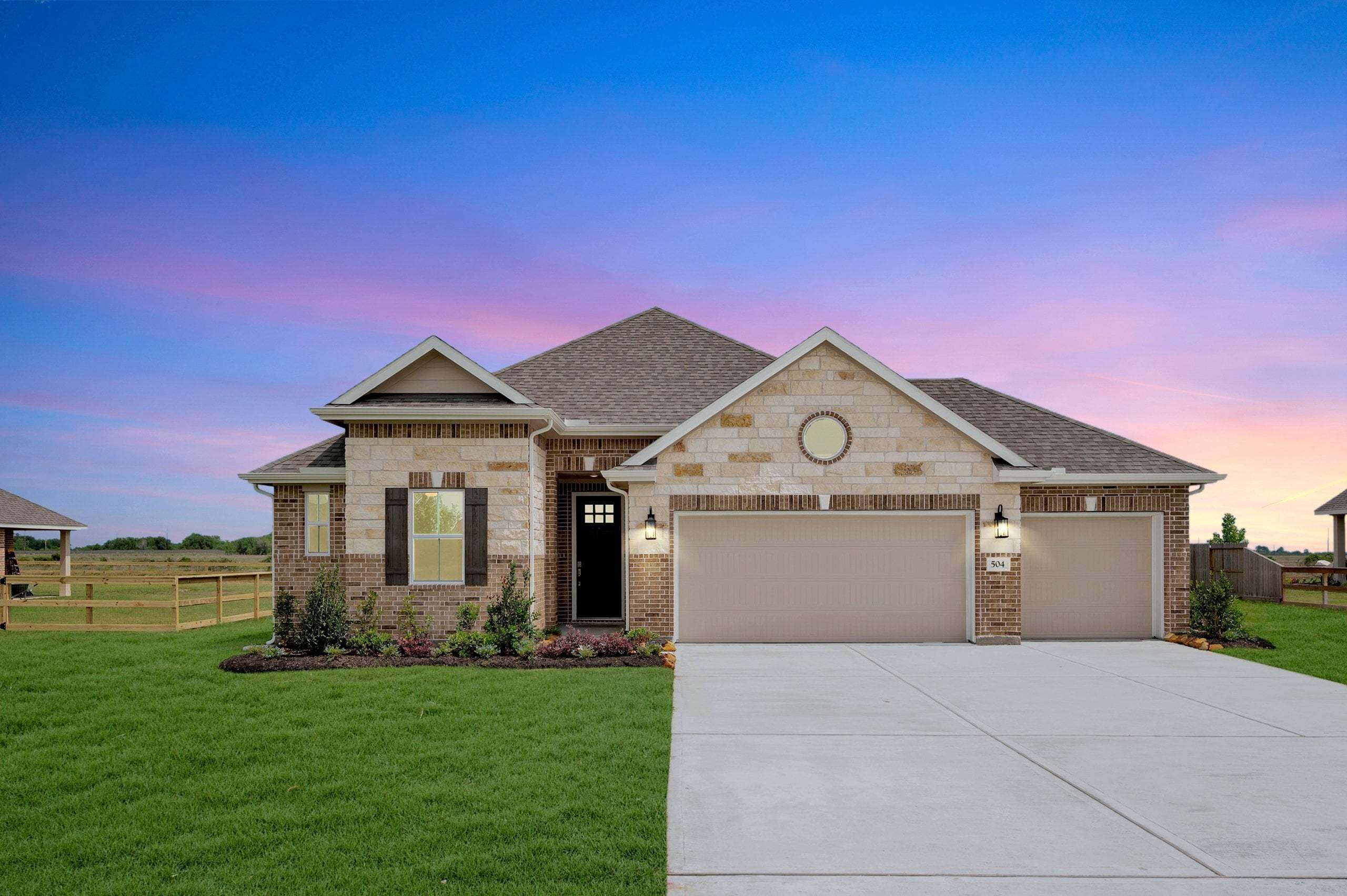 Tacoma II - Cane Crossing Estates: Sealy, Texas - K. Hovnanian® Homes